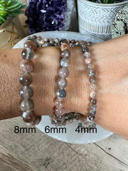 Skeletal Moonstone Bracelet