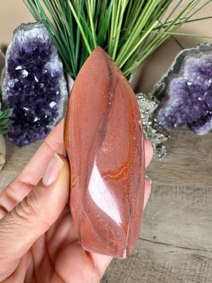 Polychrome Jasper Flame 3.81in