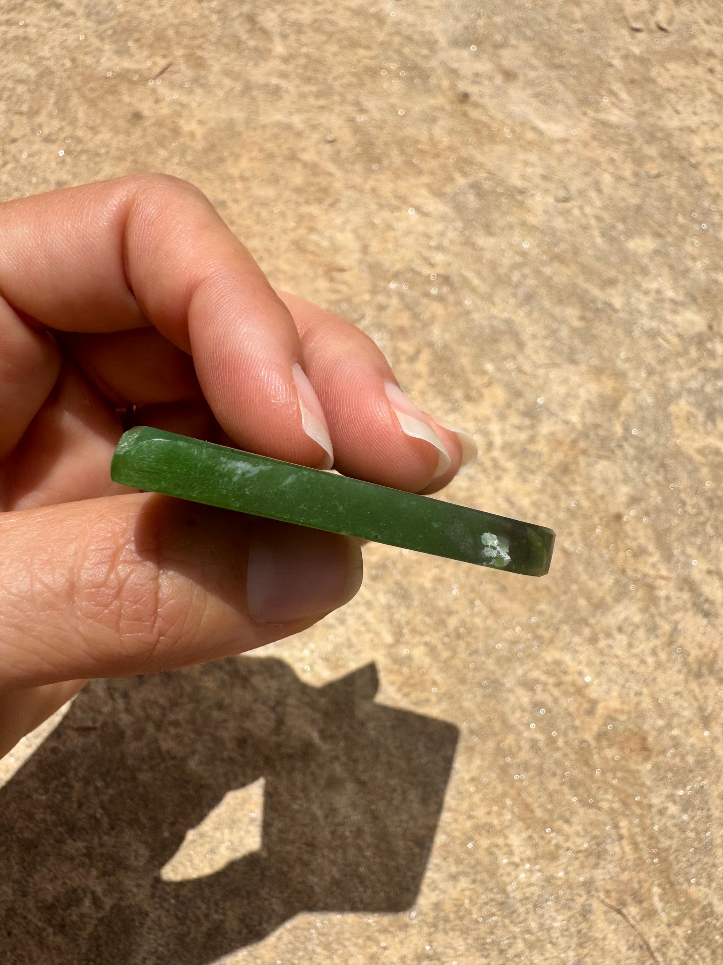 Canadian Nephrite Jade Slab 60g