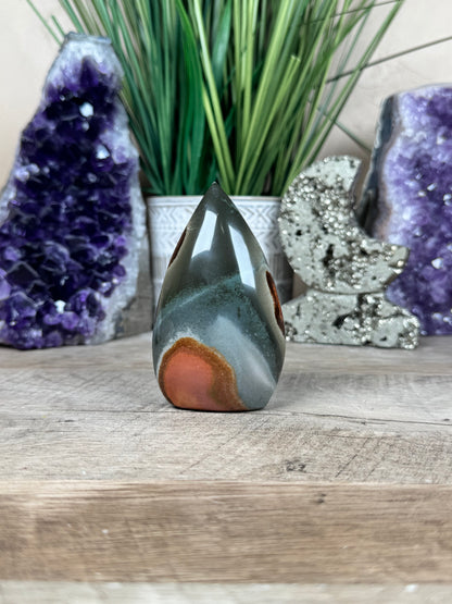Polychrome Desert Jasper Flame 3.5in