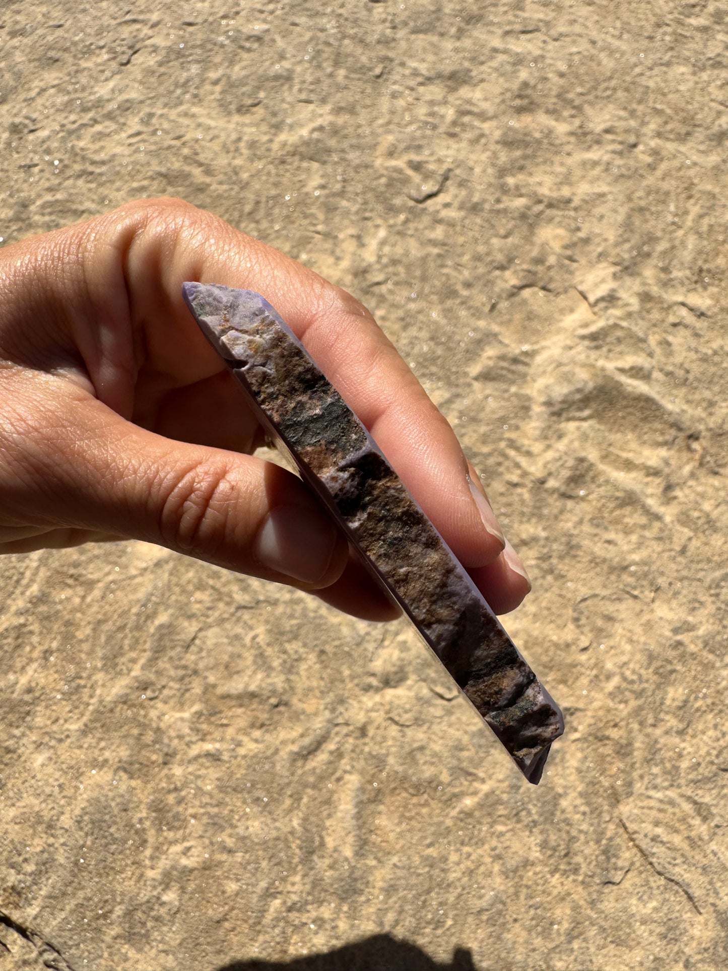 Turkish Purple Jade Slab 167g