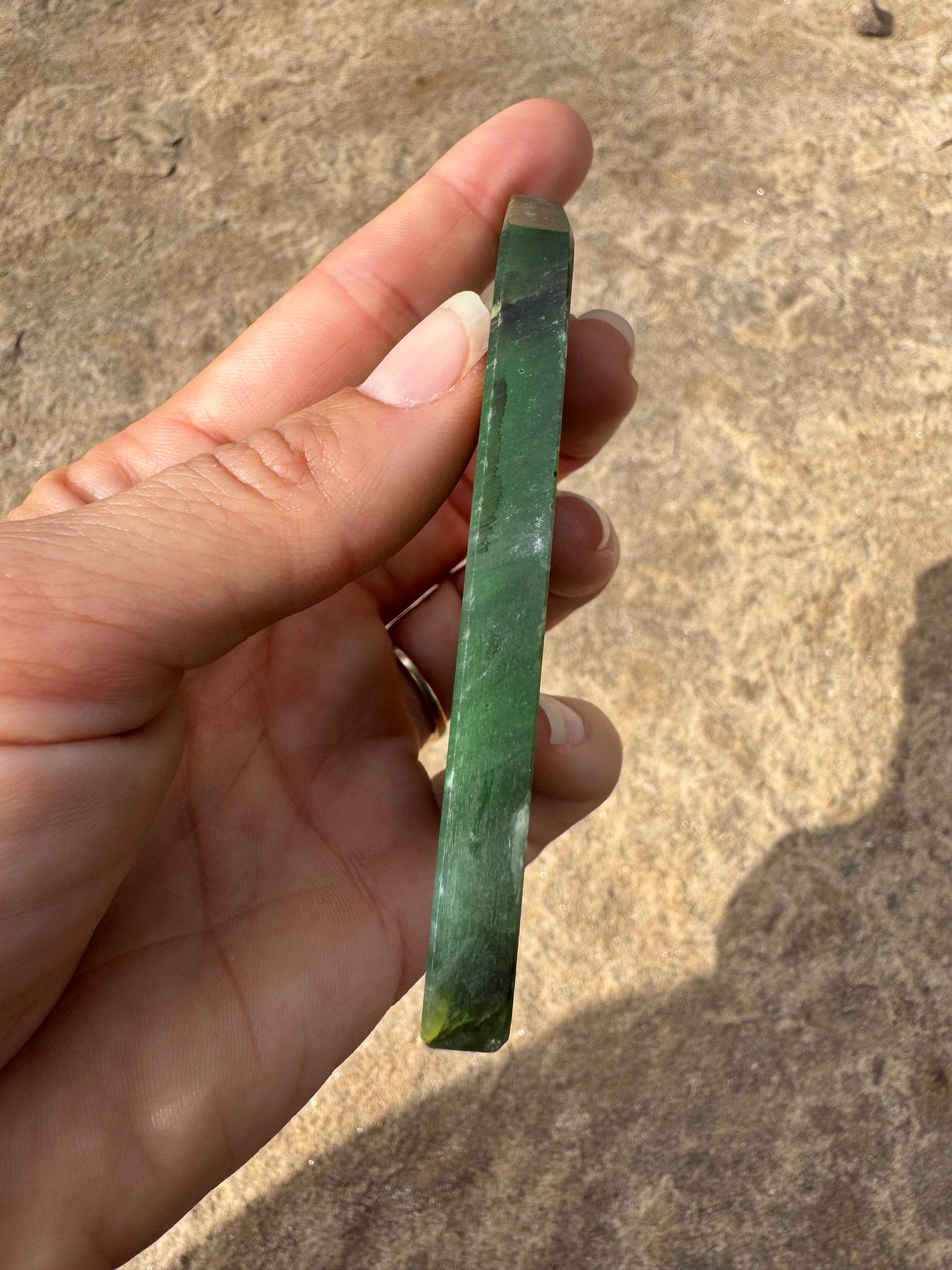 Canadian Nephrite Jade Slab 76g