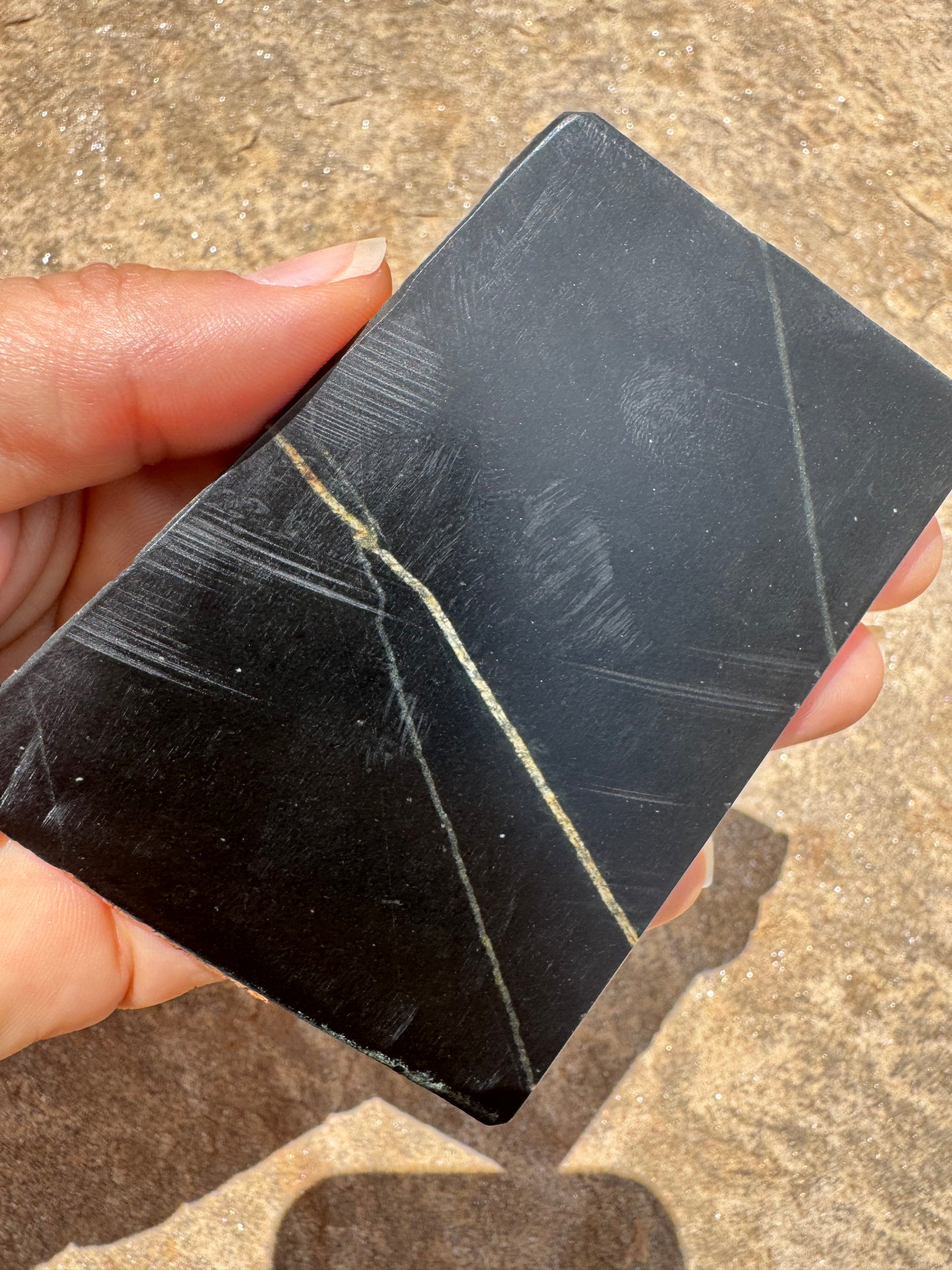 Australian Black Jade Slab 138g