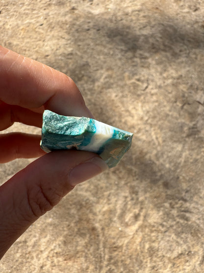 Peruvian Blue Opalina Slab 17g