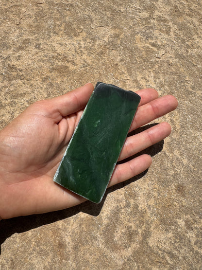 Canadian Nephrite Jade Slab 135g
