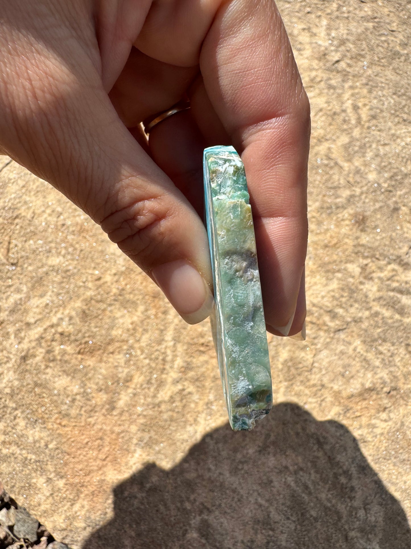 Peruvian Blue Opalina Slab 24g