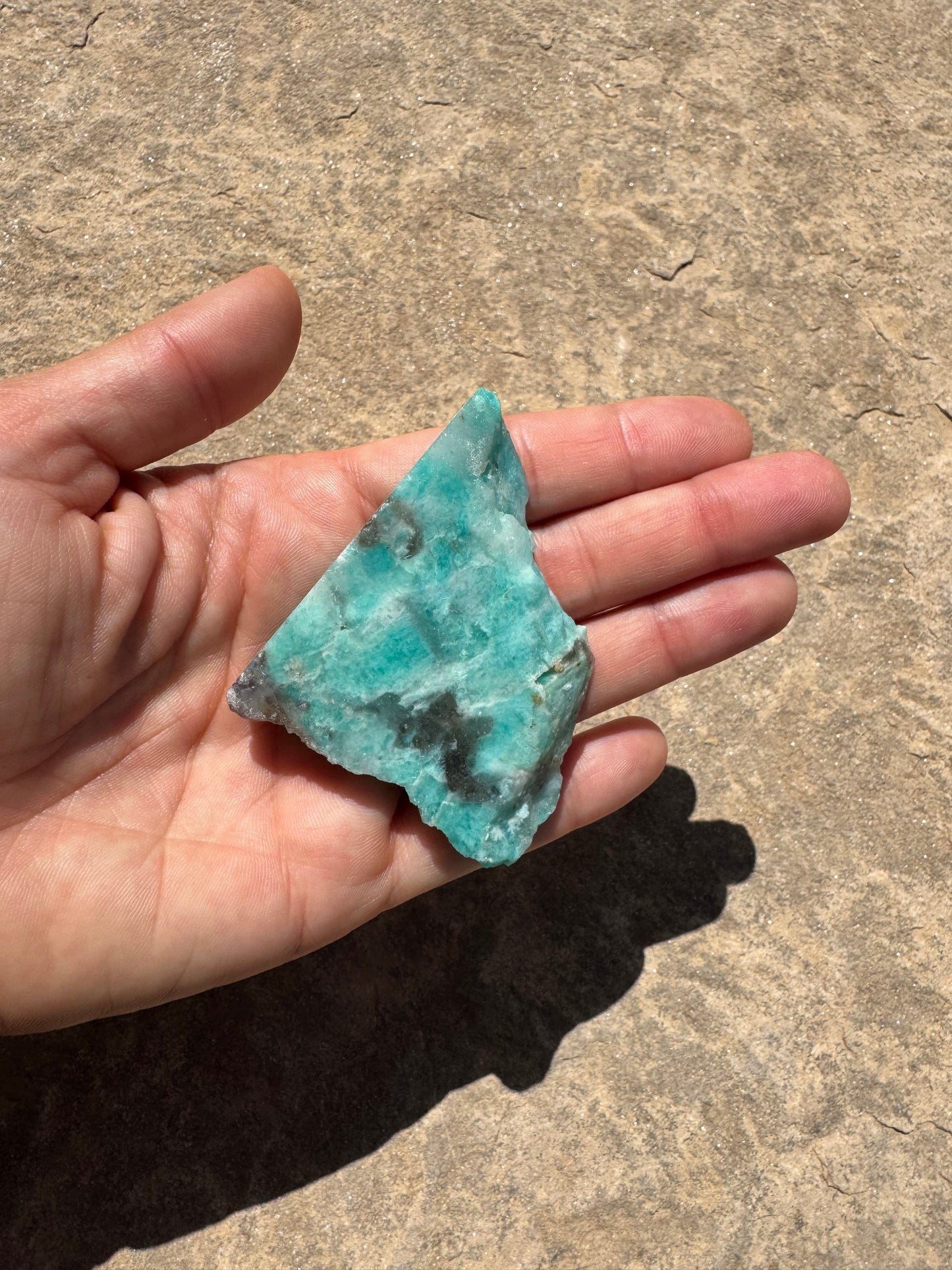 Amazonite Polished Slab 50g