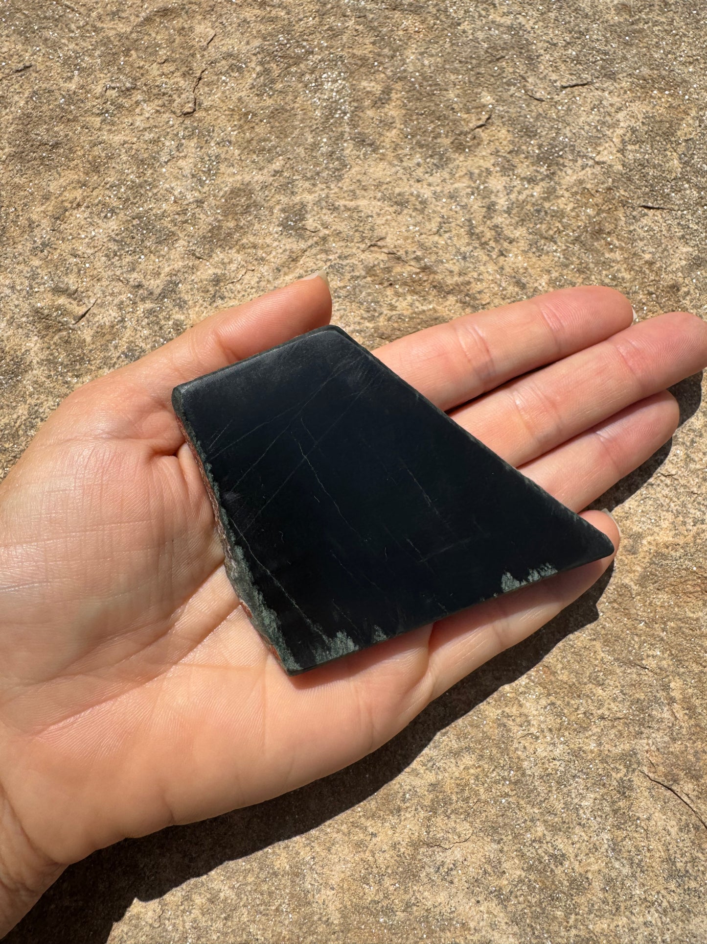 Australian Black Jade Slab 78g