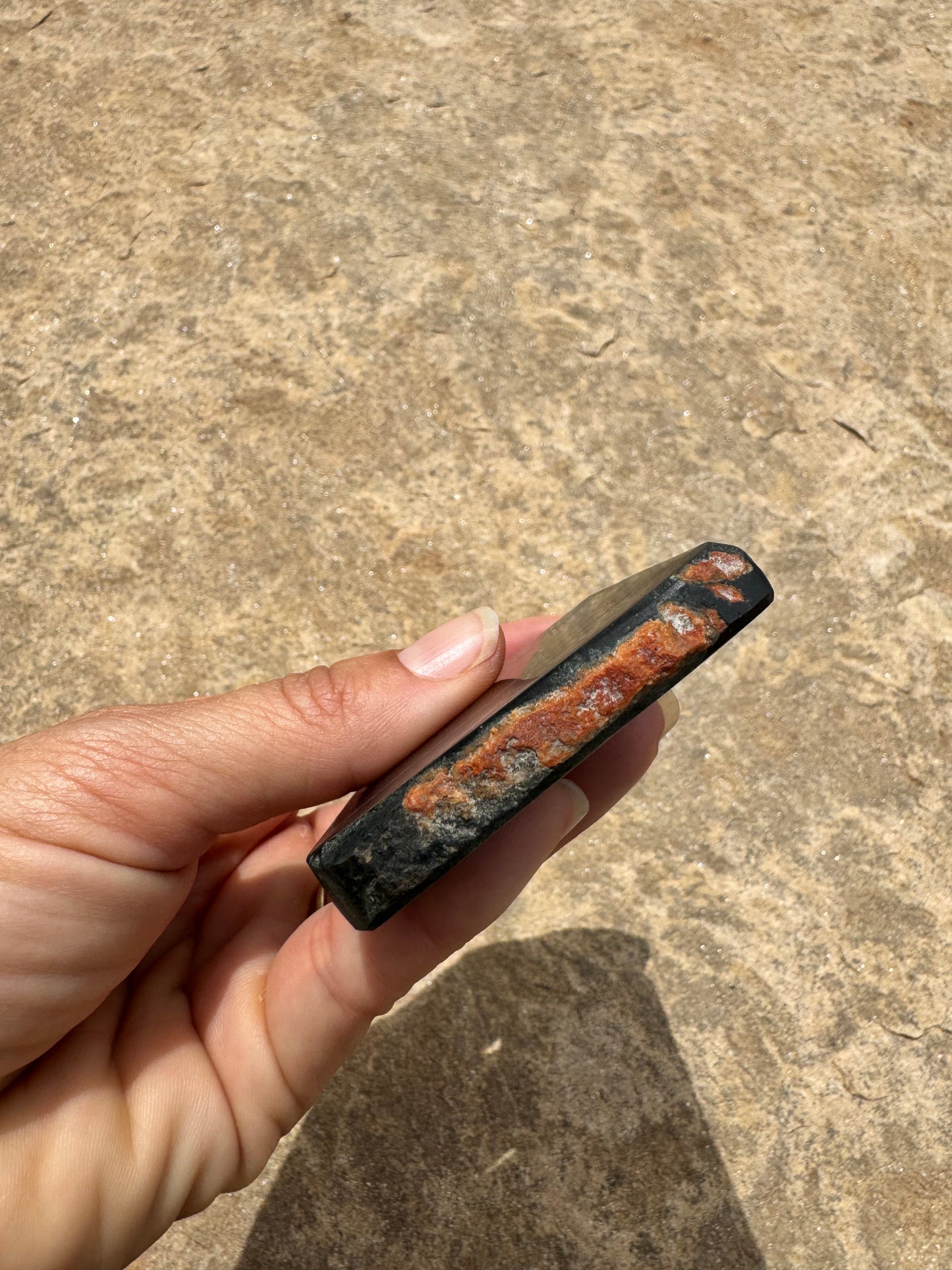 Australian Black Jade Slab 119g