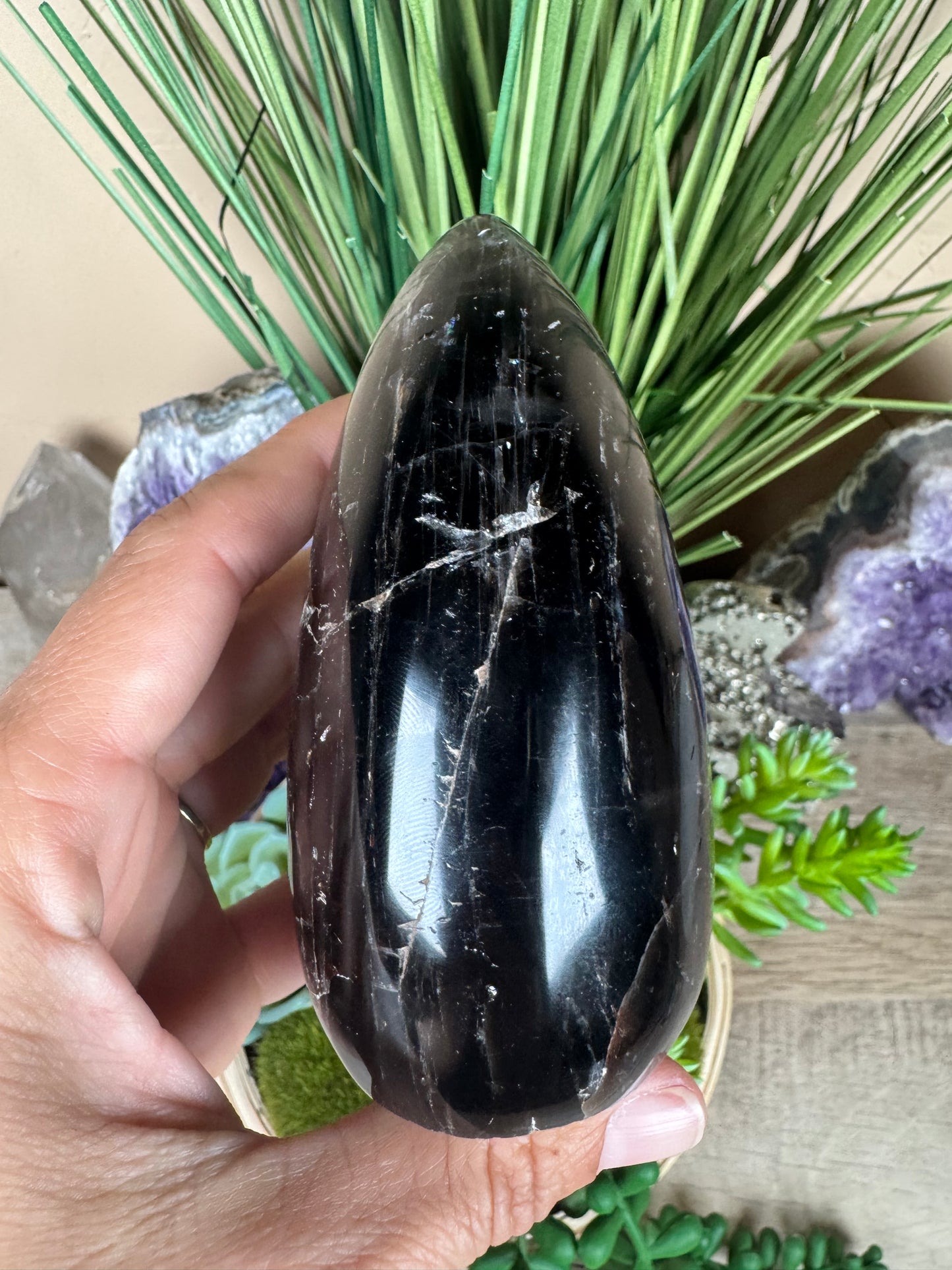 Smoky Quartz Freeform 102mm/4.02in