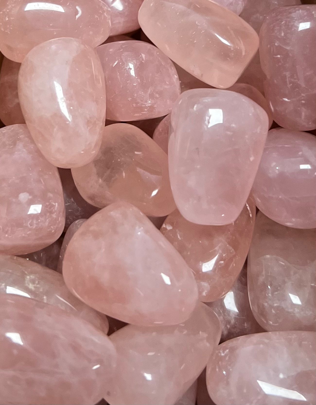 Tumbled Rose Quartz - Purple Door Alchemy