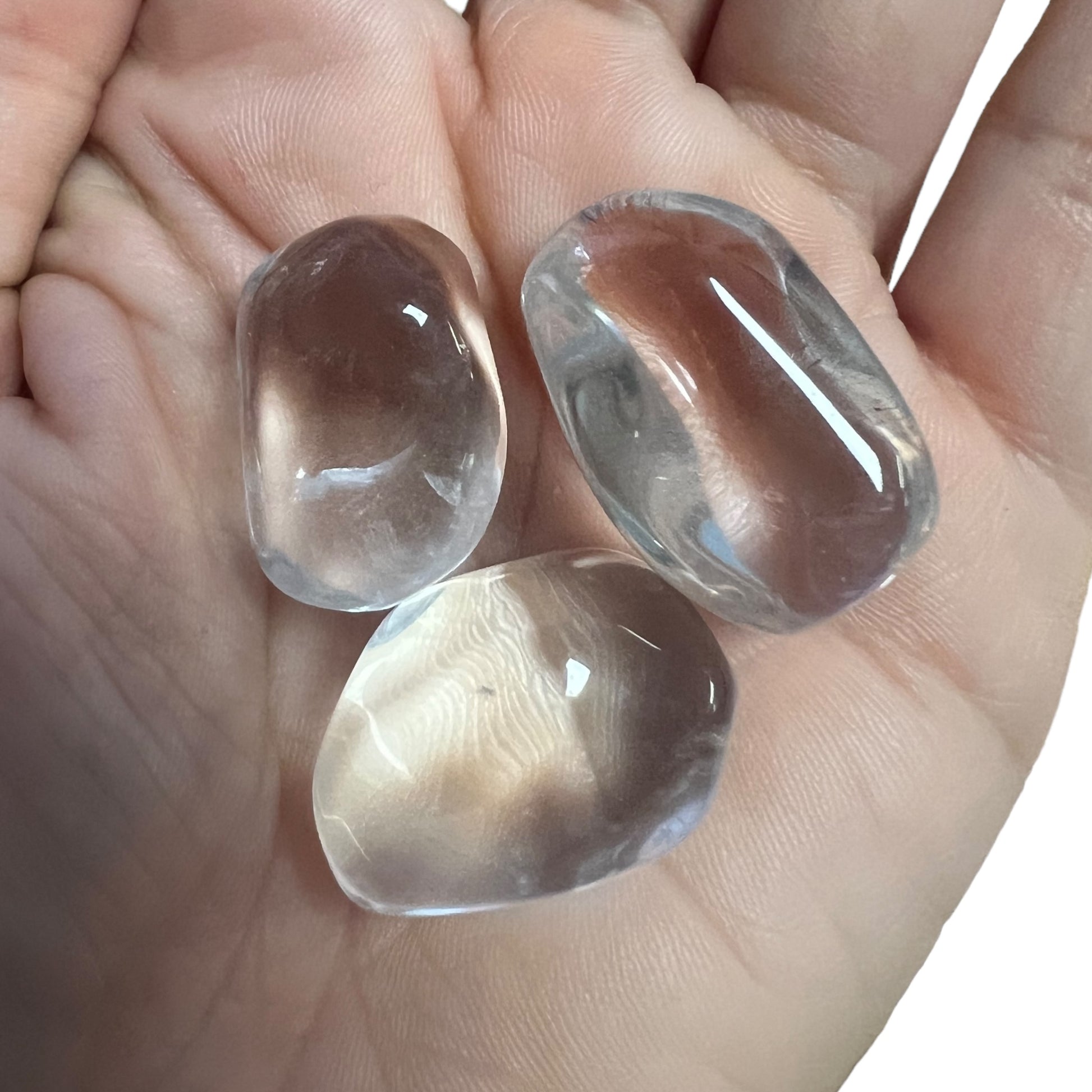 Tumbled AAA Clear Quartz - Purple Door Alchemy