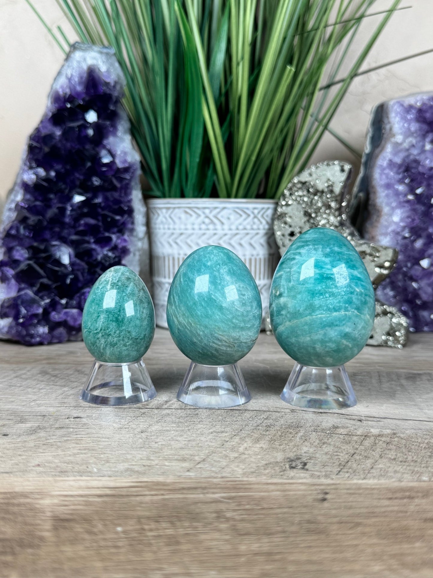 Amazonite Egg - Purple Door Alchemy