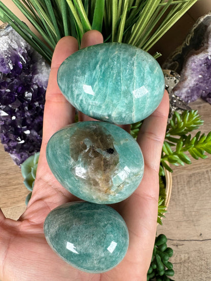 Amazonite Egg - Purple Door Alchemy