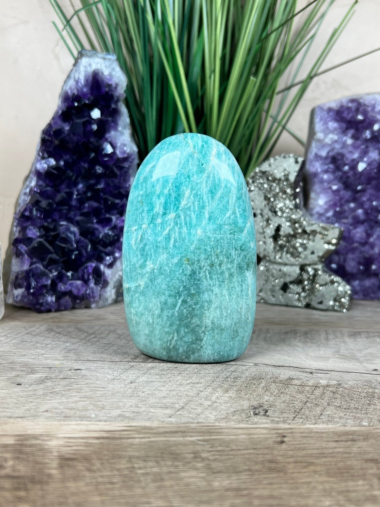 Amazonite Freeform 4.33" - Purple Door Alchemy