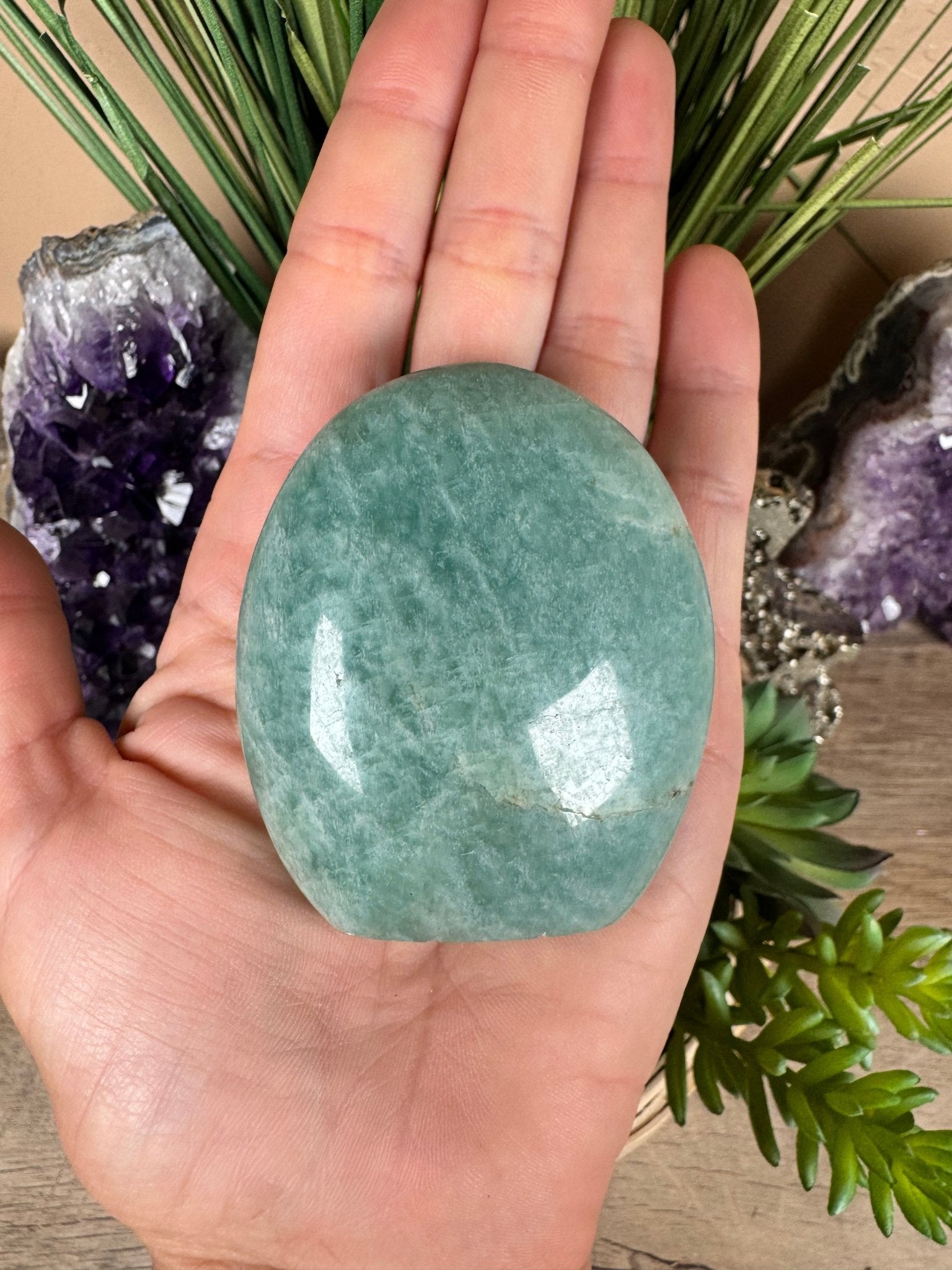 Amazonite Freeform - Purple Door Alchemy