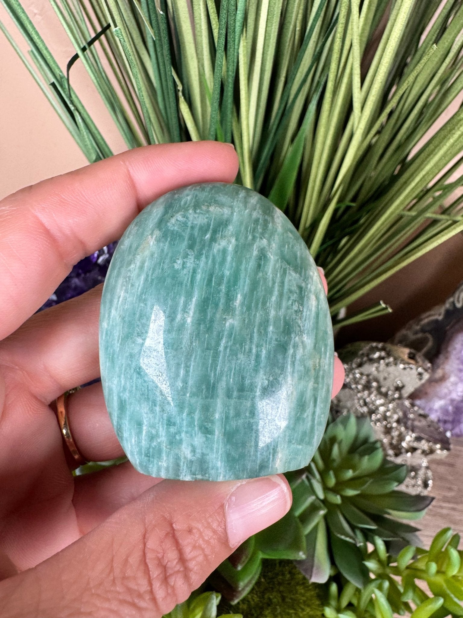 Amazonite Freeform - Purple Door Alchemy
