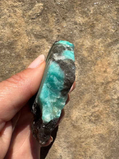 Amazonite Polished Slab 65g - Purple Door Alchemy