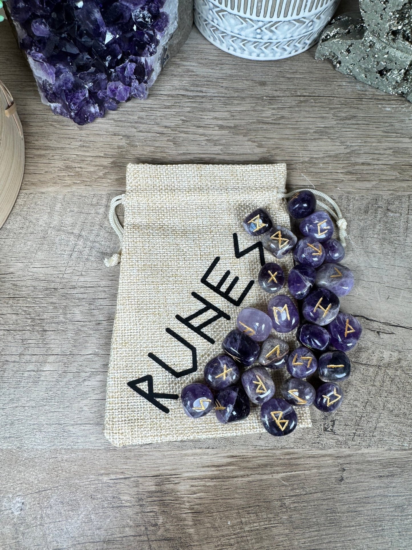 Amethyst Runes - Purple Door Alchemy