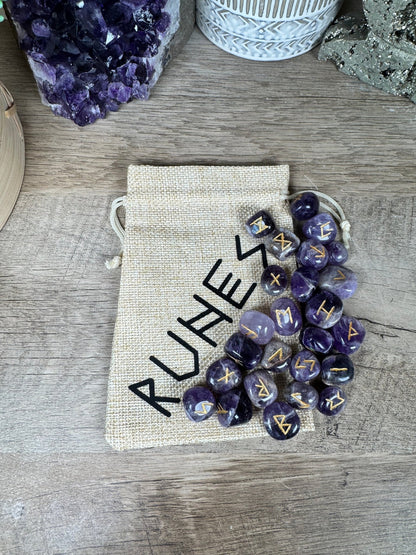 Amethyst Runes - Purple Door Alchemy