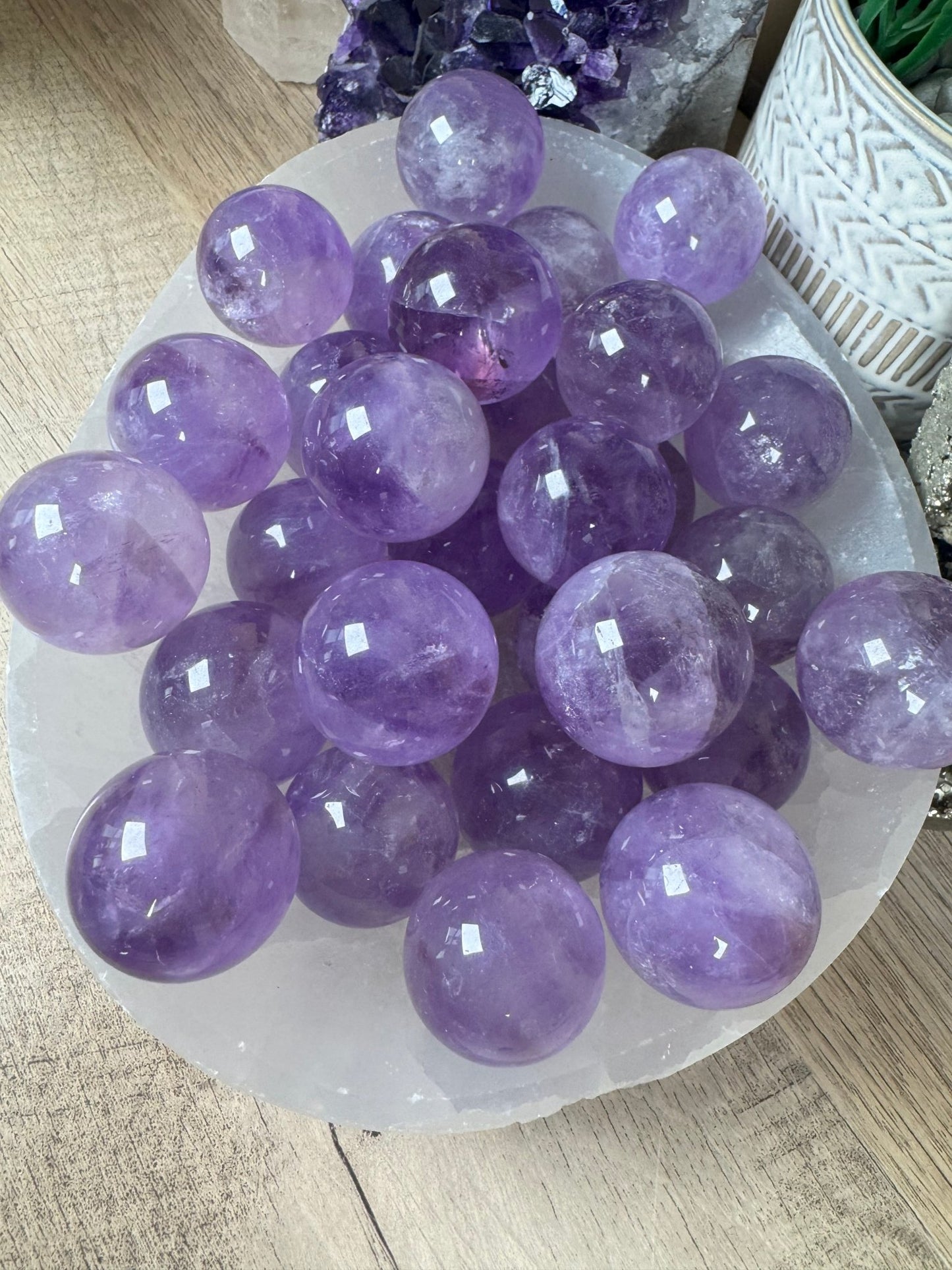 Amethyst Sphere - Purple Door Alchemy