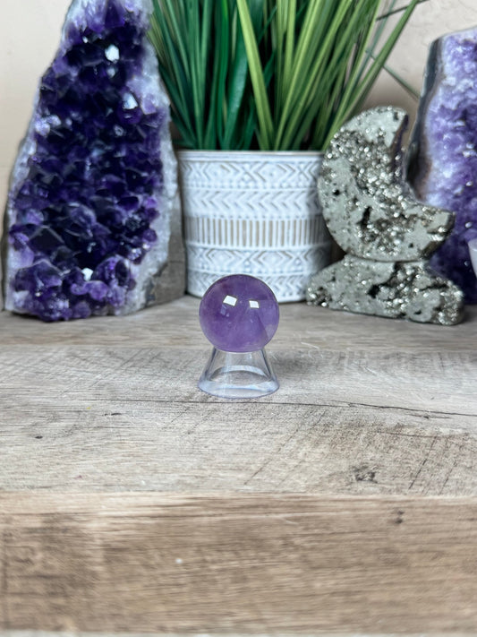 Amethyst Sphere - Purple Door Alchemy