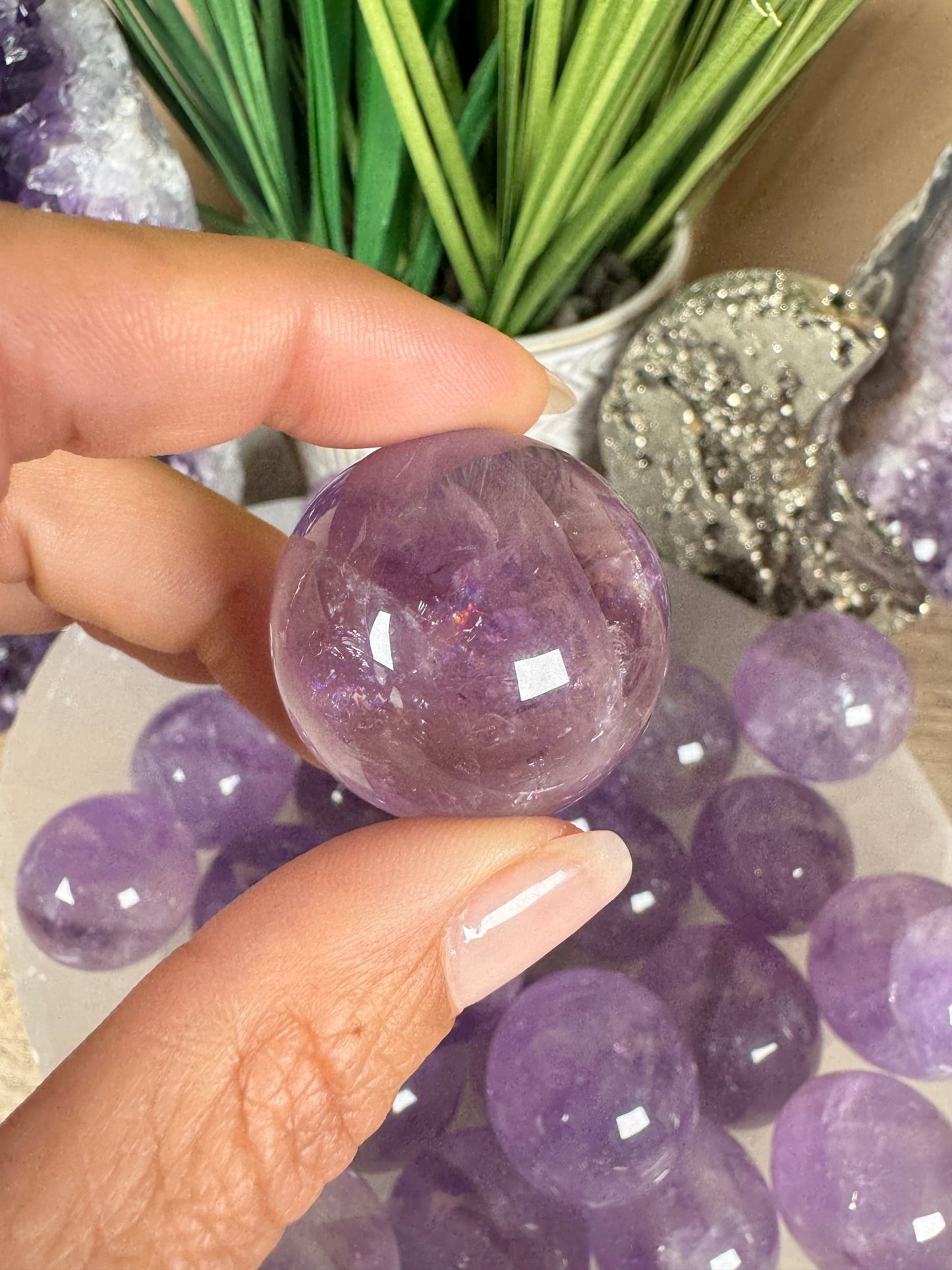 Amethyst Sphere - Purple Door Alchemy