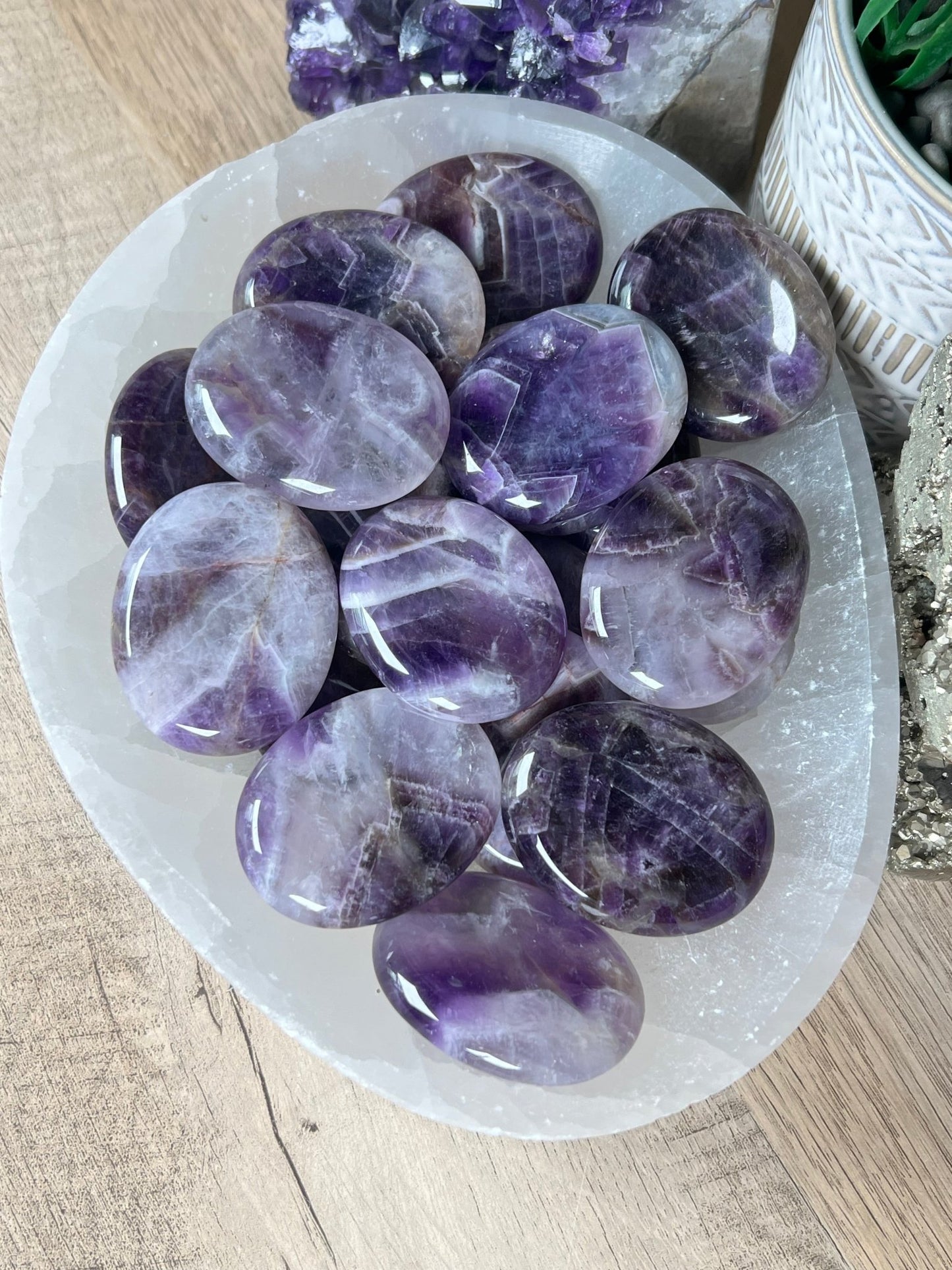 Amethyst Worry Stone - Purple Door Alchemy
