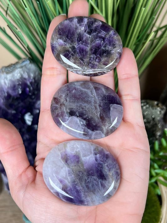 Amethyst Worry Stone - Purple Door Alchemy