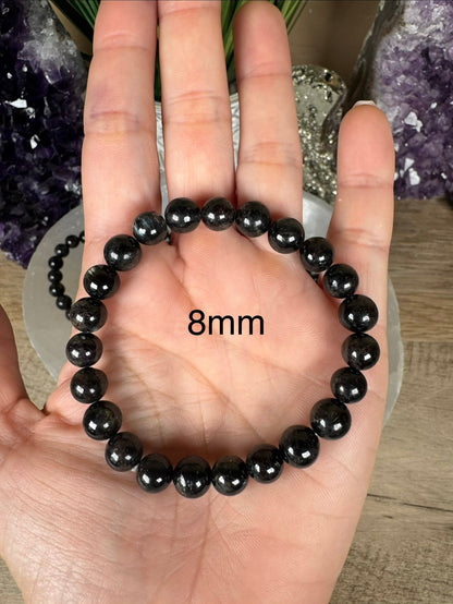 Arfvedsonite Bracelet - Purple Door Alchemy