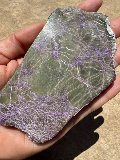 Atlantisite Slab 114g - Purple Door Alchemy