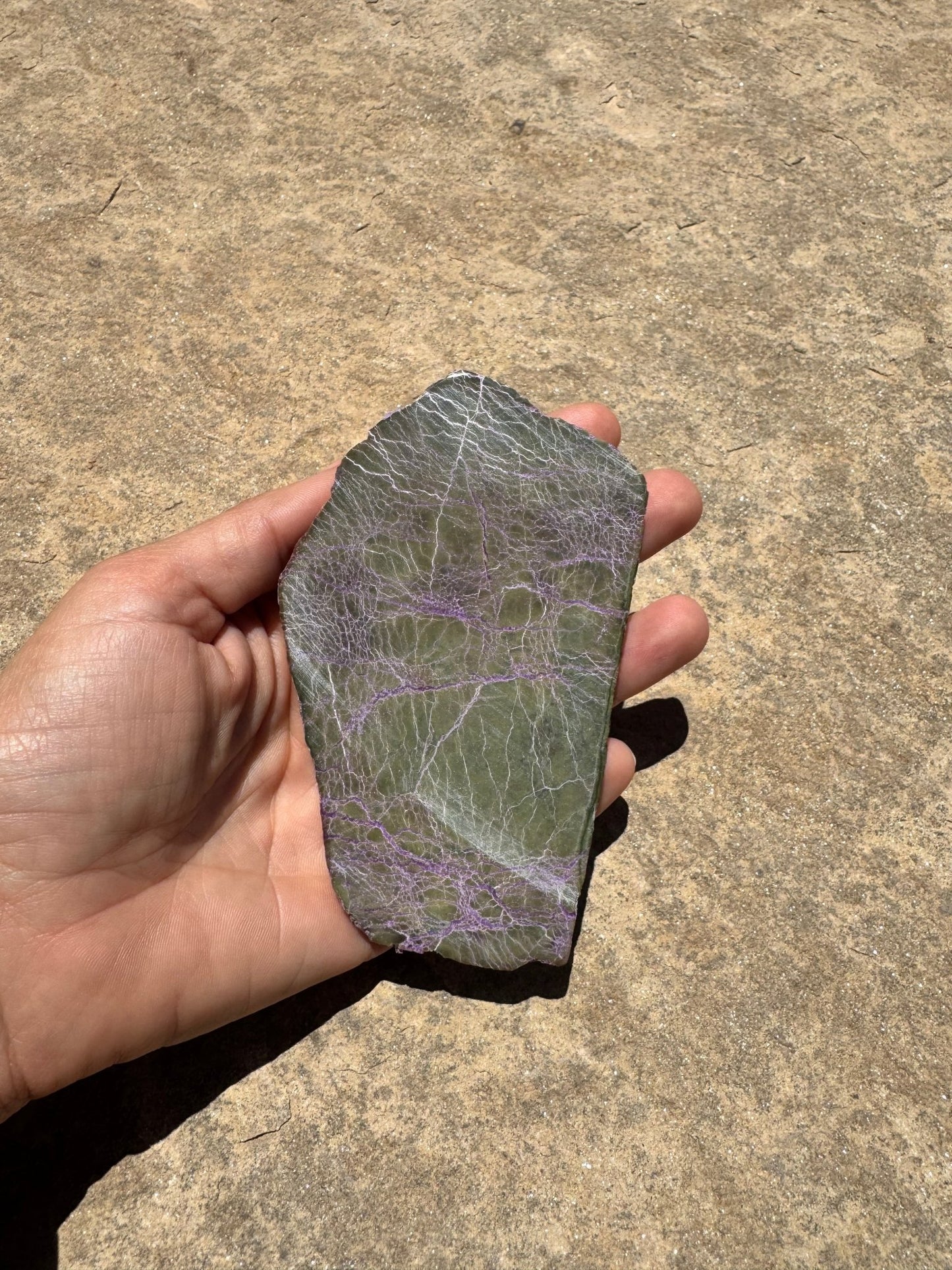 Atlantisite Slab 114g - Purple Door Alchemy