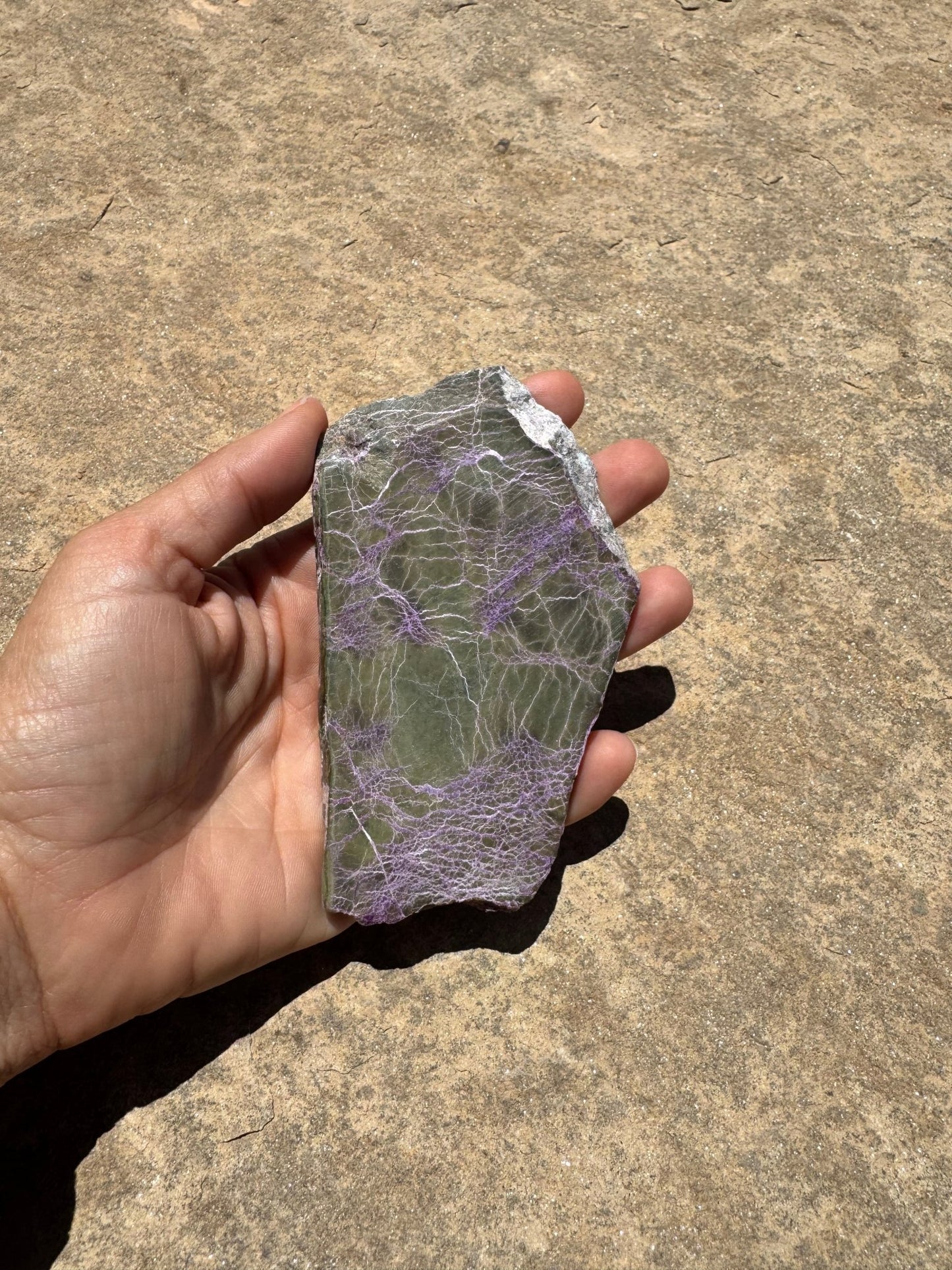 Atlantisite Slab 114g - Purple Door Alchemy