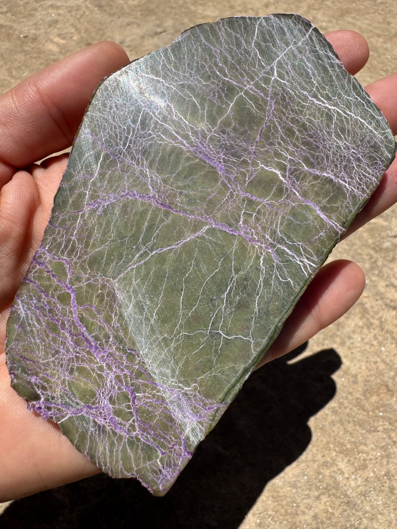 Atlantisite Slab 114g - Purple Door Alchemy