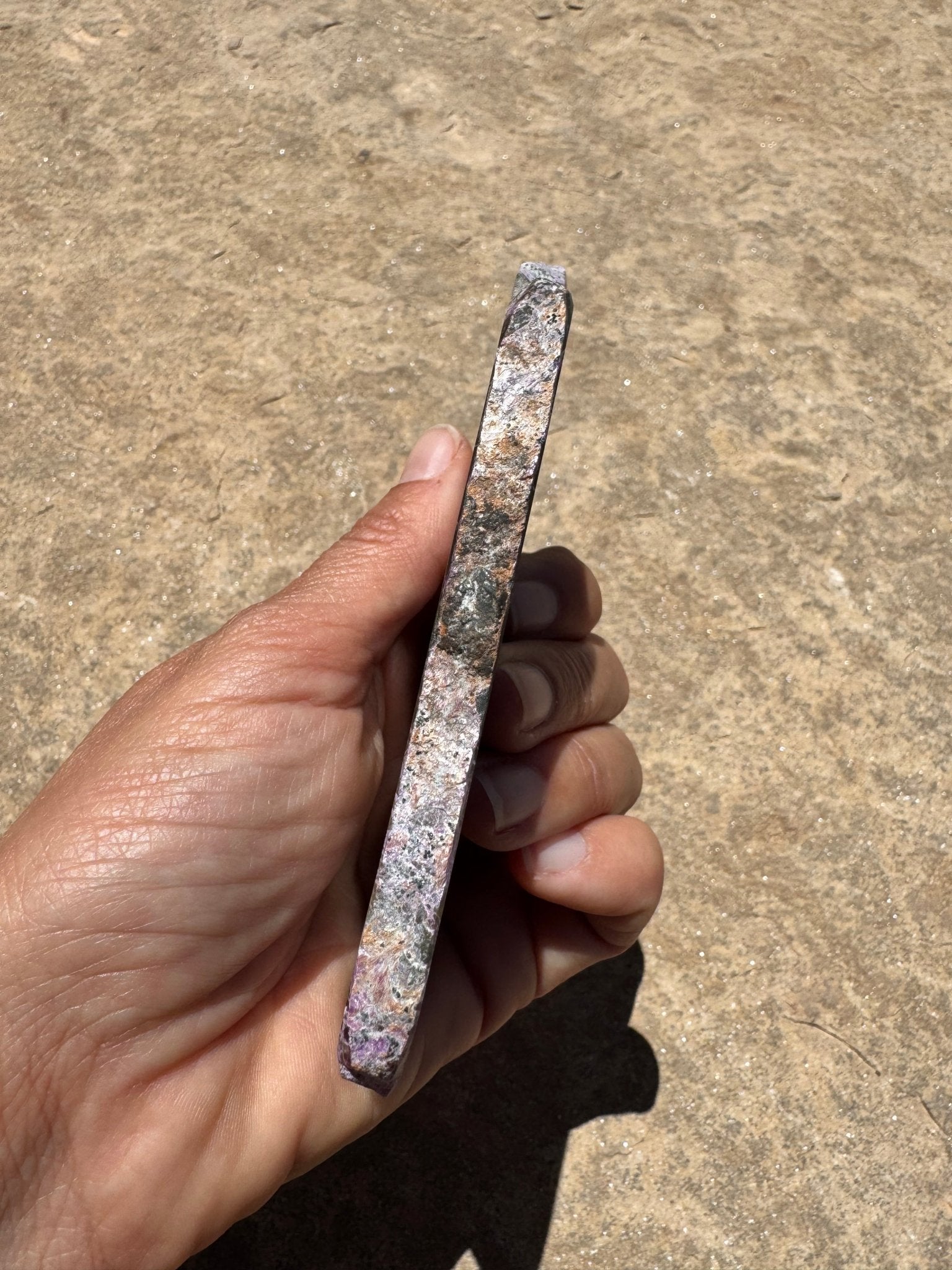 Atlantisite Slab 126g - Purple Door Alchemy
