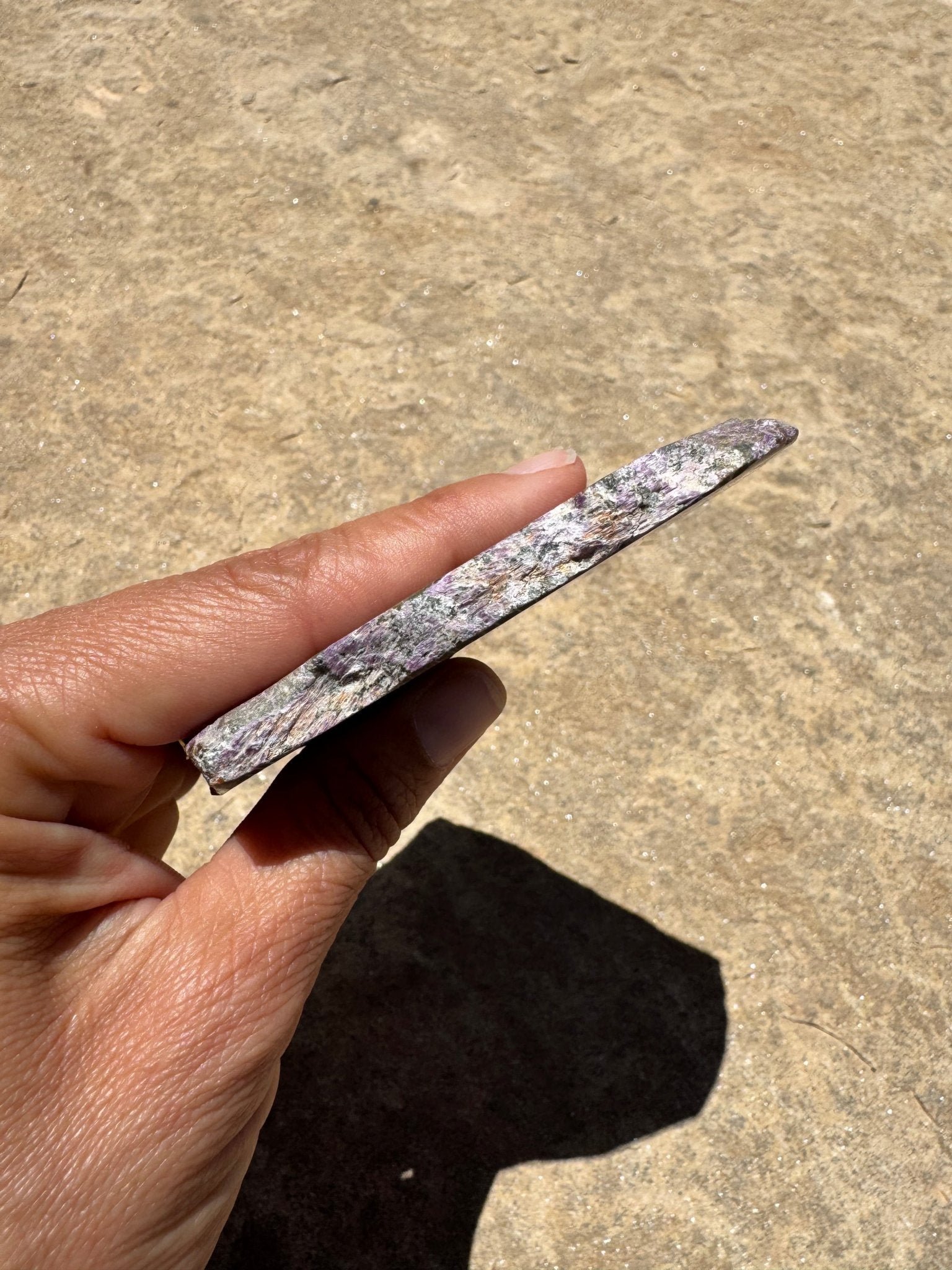 Atlantisite Slab 126g - Purple Door Alchemy