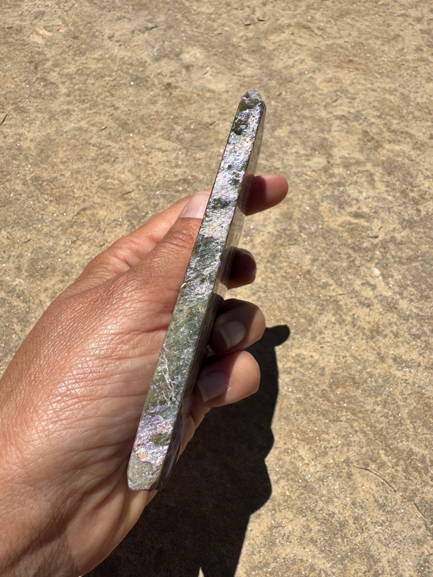 Atlantisite Slab 126g - Purple Door Alchemy