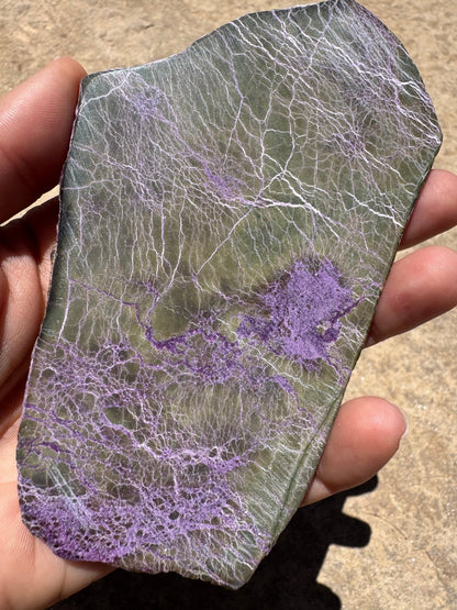 Atlantisite Slab 126g - Purple Door Alchemy