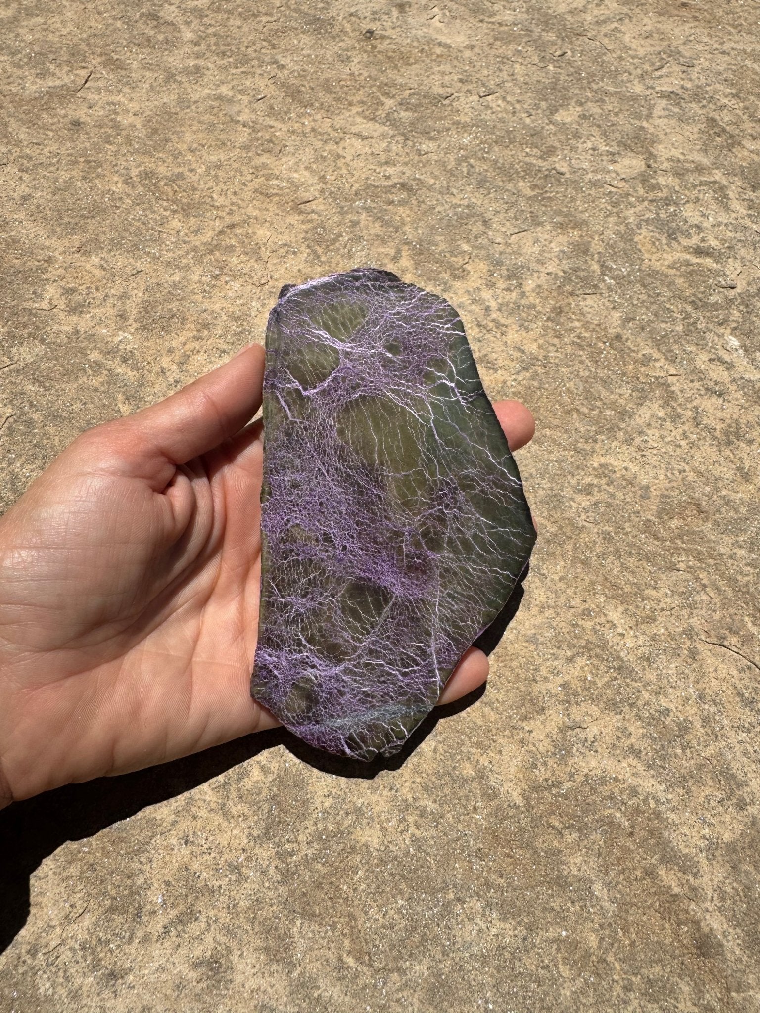 Atlantisite Slab 151g - Purple Door Alchemy