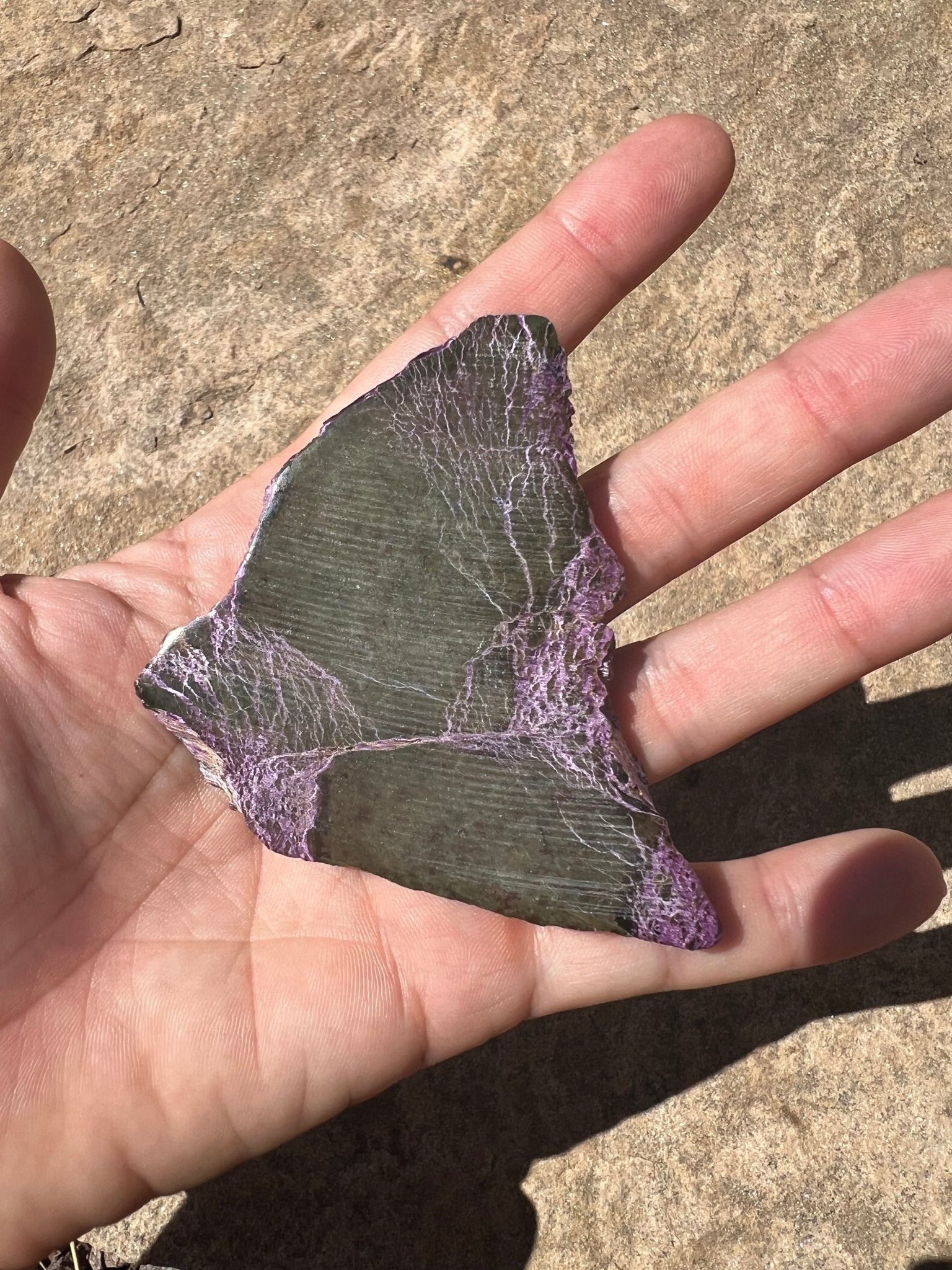 Atlantisite Slab 52g - Purple Door Alchemy