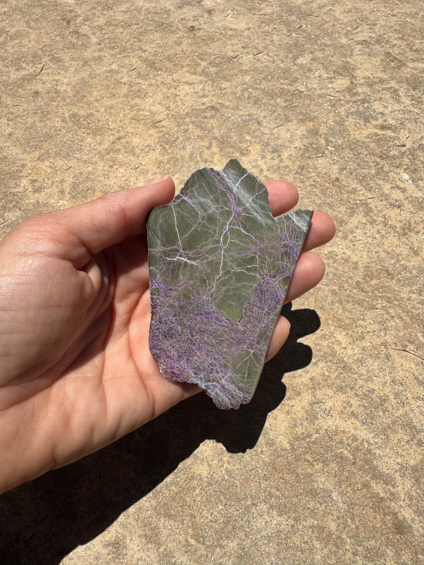 Atlantisite Slab 68g - Purple Door Alchemy
