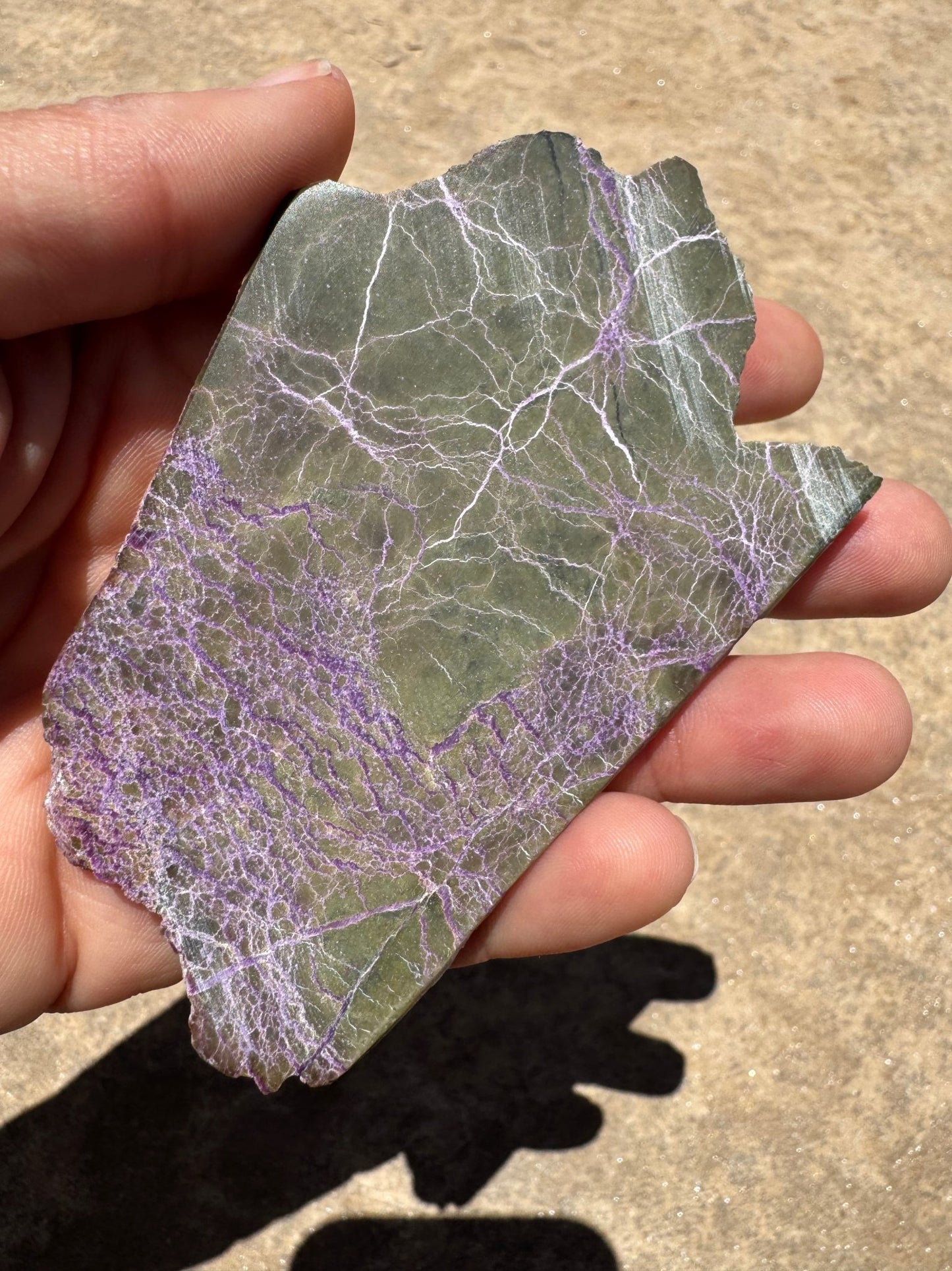 Atlantisite Slab 68g - Purple Door Alchemy