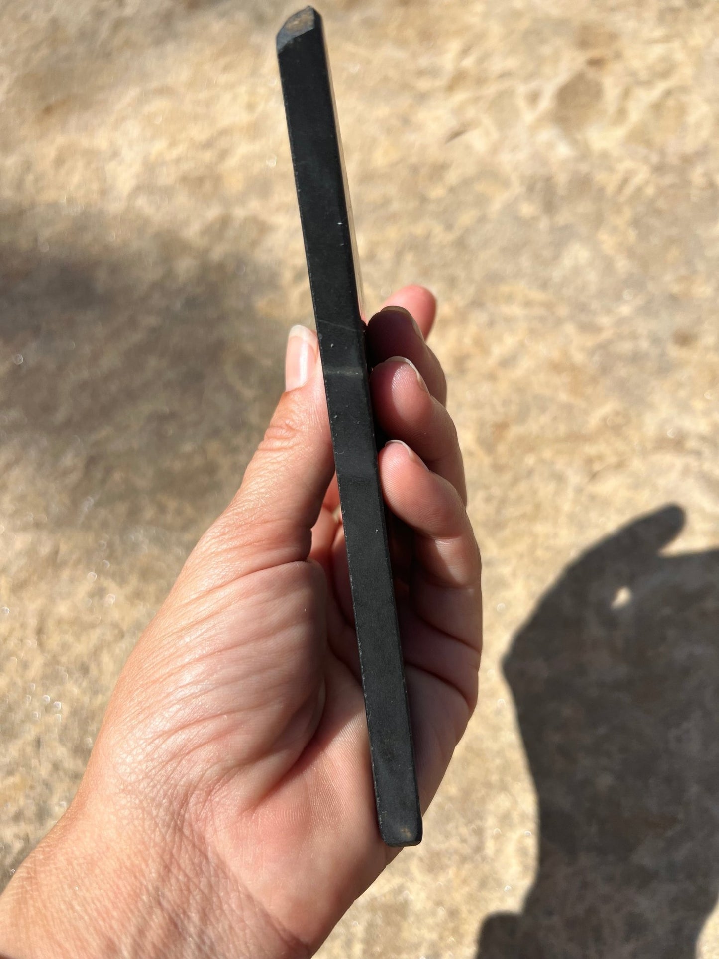 Australian Black Jade Slab 112g - Purple Door Alchemy