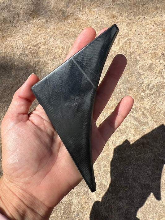 Australian Black Jade Slab 112g - Purple Door Alchemy