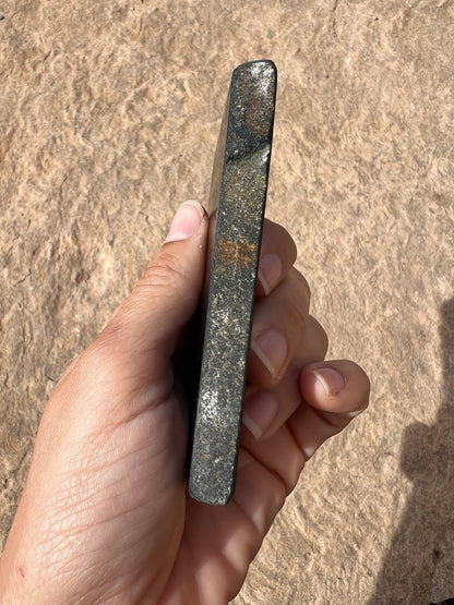 Australian Black Jade Slab 116g - Purple Door Alchemy