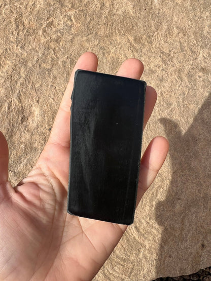Australian Black Jade Slab 116g - Purple Door Alchemy