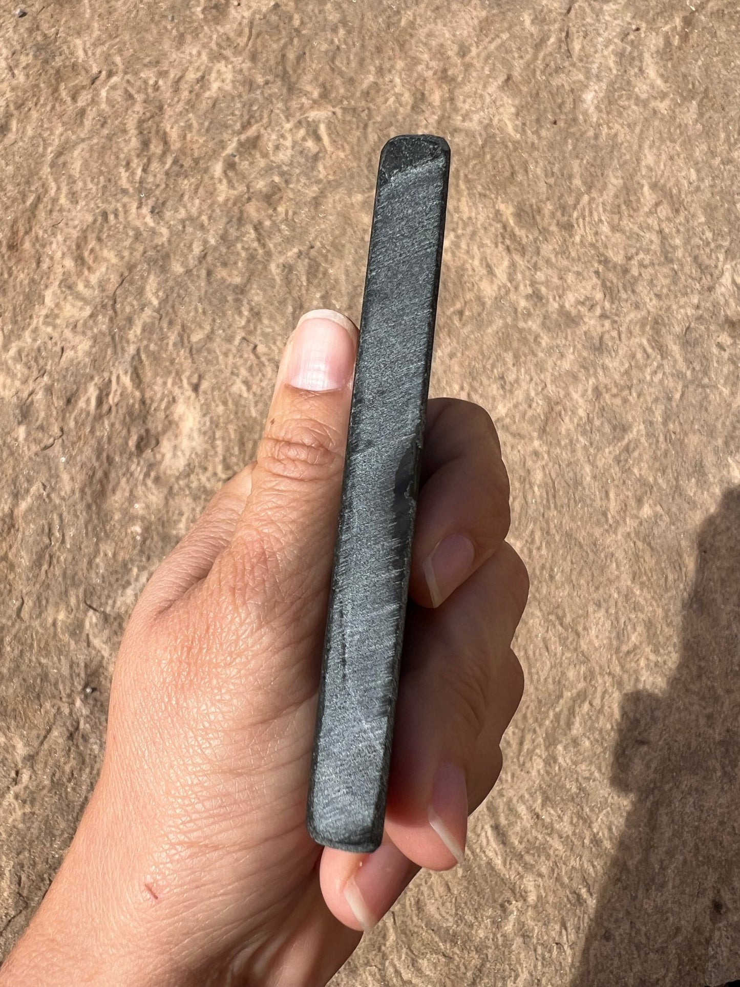 Australian Black Jade Slab 116g - Purple Door Alchemy