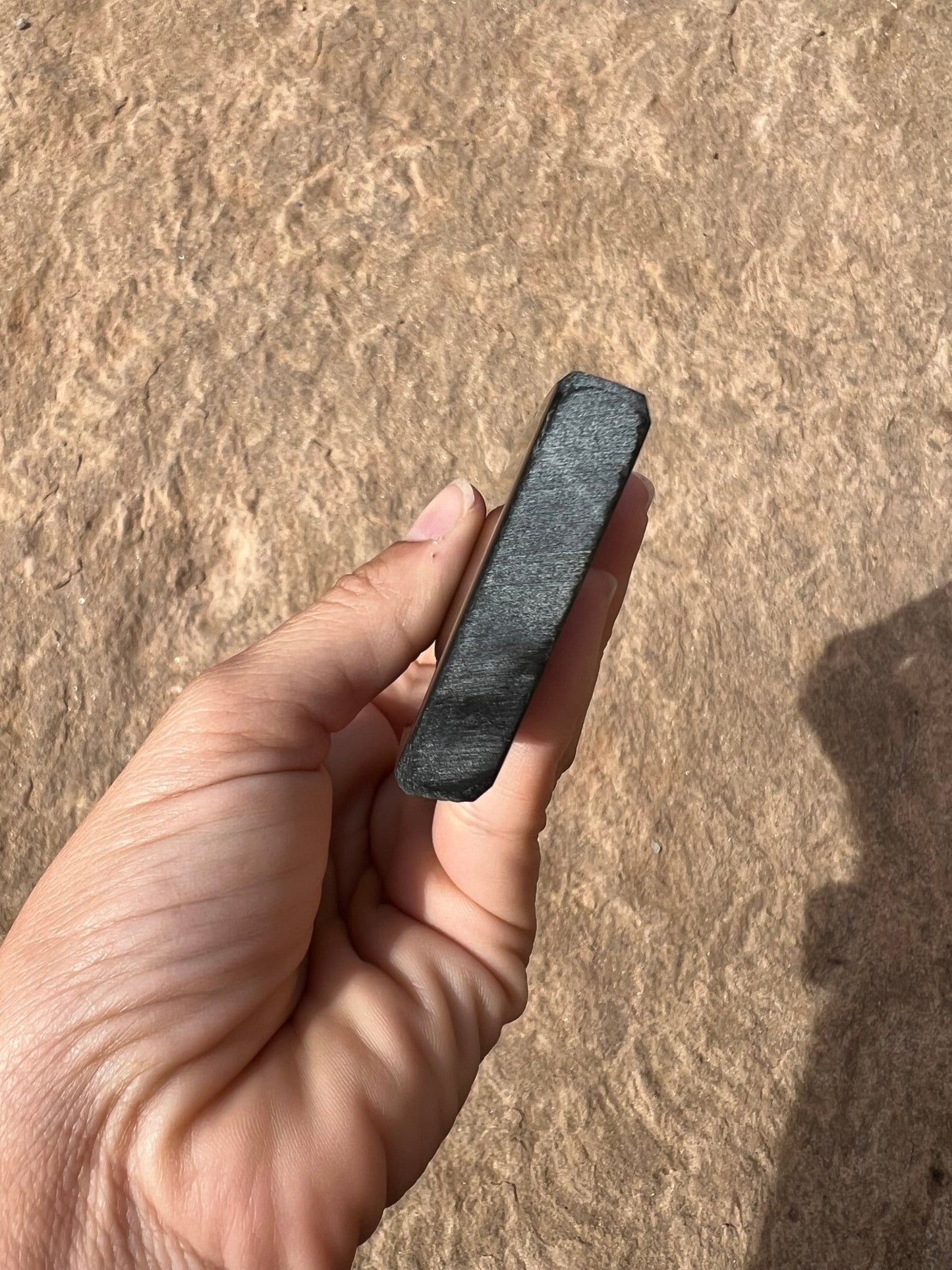 Australian Black Jade Slab 116g - Purple Door Alchemy