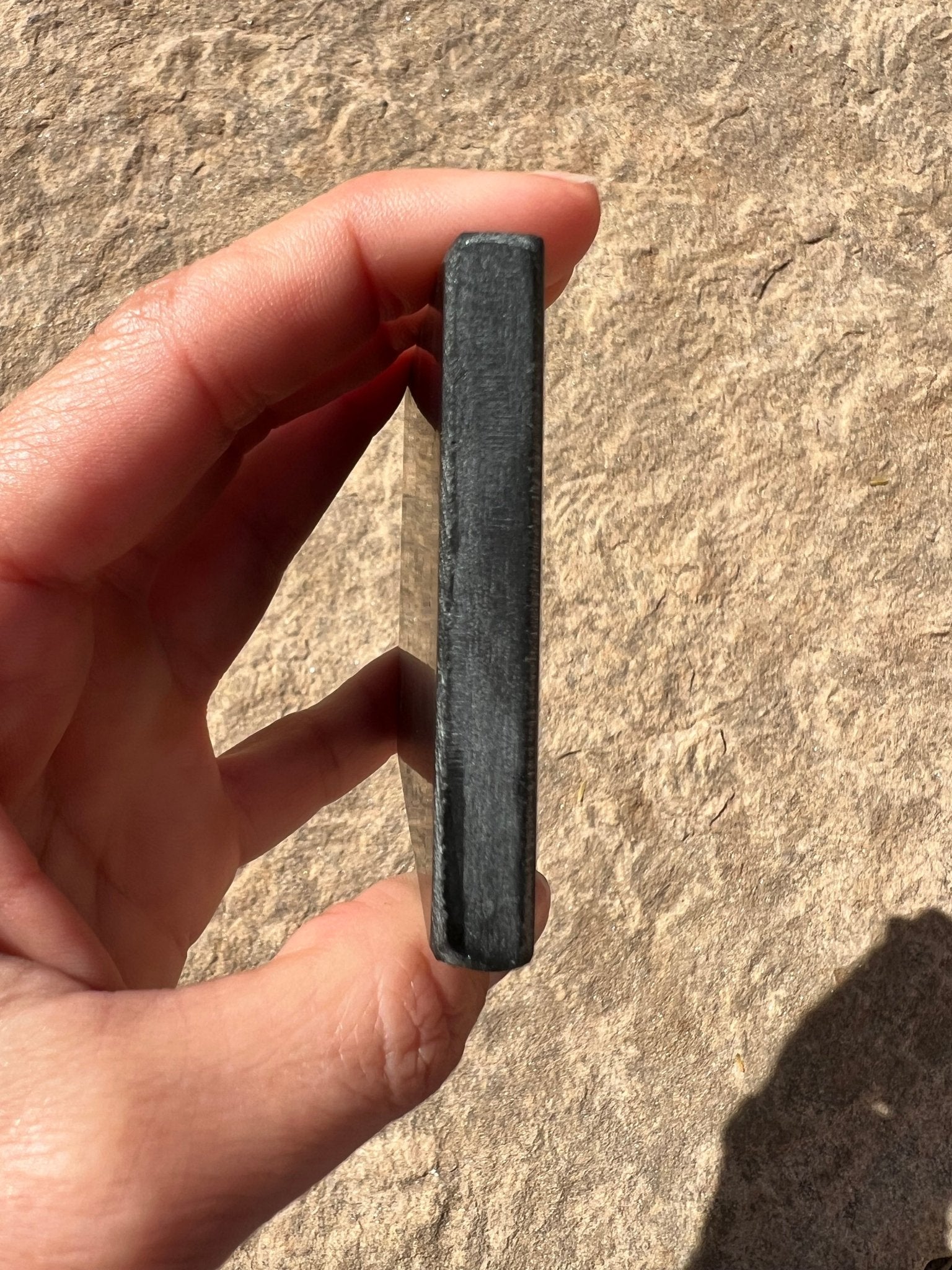 Australian Black Jade Slab 118g - Purple Door Alchemy