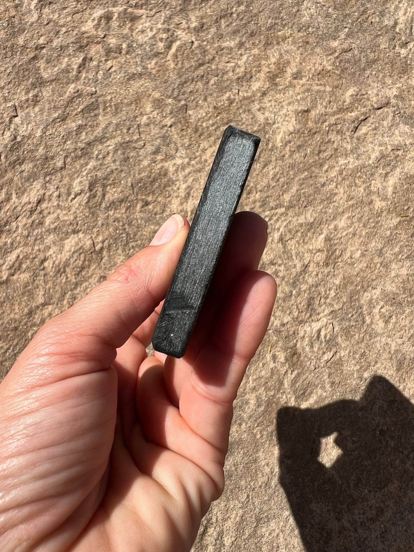 Australian Black Jade Slab 118g - Purple Door Alchemy